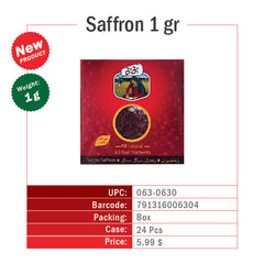 Saffron 1 gr (زعفران 1 گرمی)