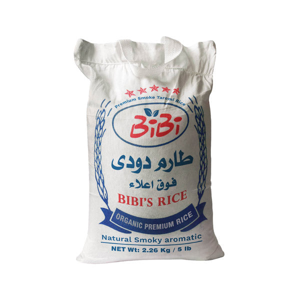 Hashemi Smoke Rice 2.26 kg (5 lb) (برنج هاشمی دودی سفارشی ممتاز)