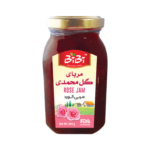 Rose Jam 350 gr (مربای گل محمدی)