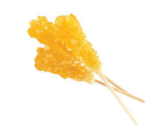 Saffron Rock Candy with Stick 350 gr (نبات زرد با چوب )