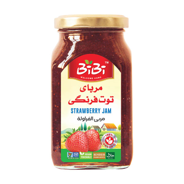 Strawberry Jam 350 gr (مربای توت فرنگی)