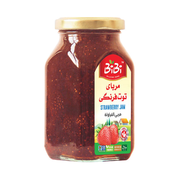 Strawberry Jam 350 gr (مربای توت فرنگی)