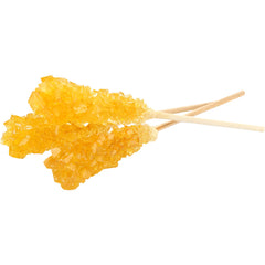 Saffron Rock Candy with Stick 350 gr (نبات زرد با چوب )